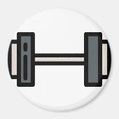 ダンベル マグネット (正面)