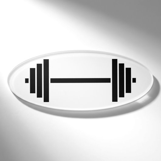 ダンベル 名札 (正面)
