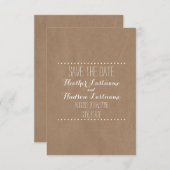 ダンボーインスパイアドのウェディングが日付を保存 セーブザデート (正面/裏面)