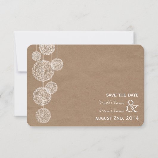 ダンボーインスパイアドのトイングローブは日付を保存 セーブザデート (正面)