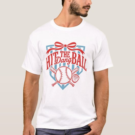 ダンボールを打つTシャツ Tシャツ (正面)