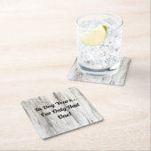 ダンボールビール飲料コースターワインギフト スクエアペーパーコースター (インサイチュ)