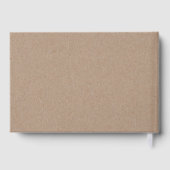 ダンボールフローラ結婚イニシャルのゲストブック ゲストブック (裏面)