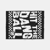 ダンボールヴィンテージ フリースブランケット (正面(横))