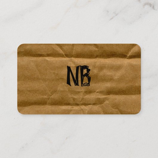 ダンボール名刺 名刺 (裏面)