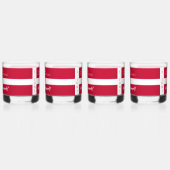 ダンマークグルンドロフスダグデンマーク国旗 ウイスキーグラス (右)