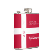 ダンマークグルンドロフスダグデンマーク国旗 フラスク (右)