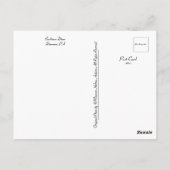 ダンモア、ペンシルベニア州のポストカード-バックタウン ダイナー ポストカード (裏面)