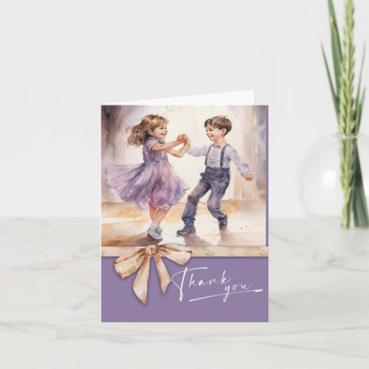 ダンモダンスインストラクターありがとう サンキューカード (正面)