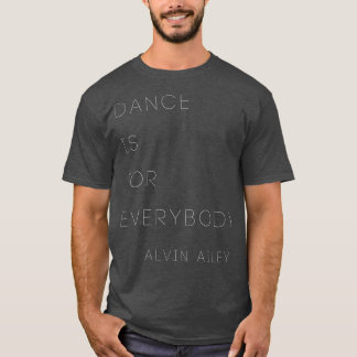 ダンモダンスAlvin Ailey Tメンズウィメンズダンサー_3 Tシャツ