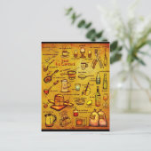 ダンラキュイジーヌ – フランスのボーカカード ポストカード (スタンド正面)