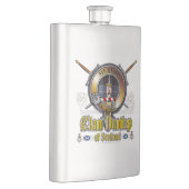 ダンロップクランバッジ フラスク (右)