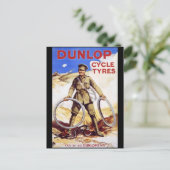 ダンロップサイクルタイヤ ポストカード (スタンド正面)