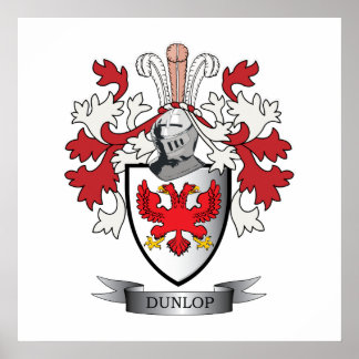 ダンロップ家紋コートオブアームズ ポスター