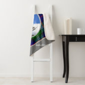 ダンロビンキャッスルサザーランドスベリングスアンドタータンチェック シェルパブランケット (インサイチュ)