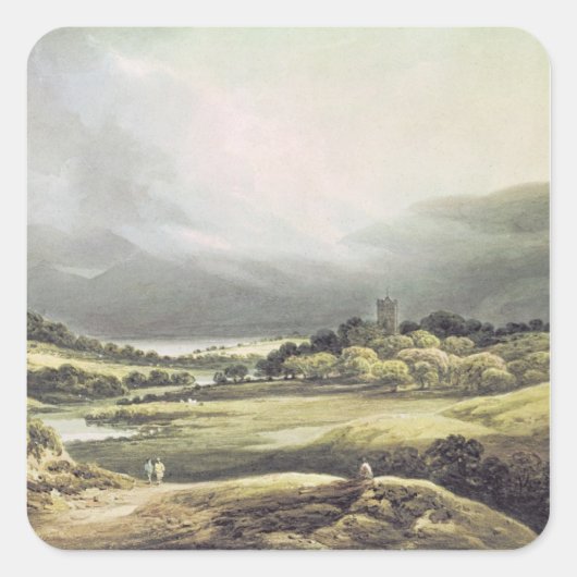 ダンローキャッスルビュー， Killarney, 1805 スクエアシール (正面)
