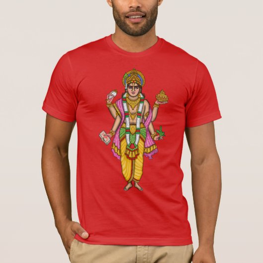 ダンヴァンタリ神Tシャツ Tシャツ (正面)