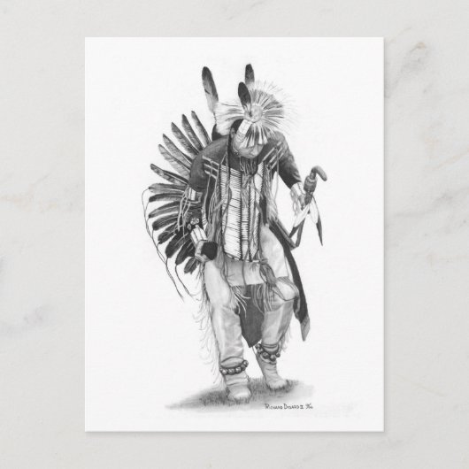 ダン伝統的サー ポストカード (正面)