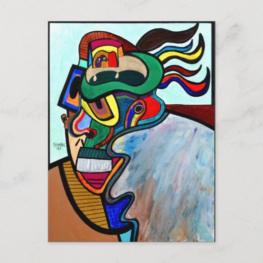 『ダン公』ルチェル・アレクサンダー ポストカード (正面)