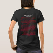 ダン船長のアラスカ異教徒フィッシングチャーター Tシャツ (裏面)
