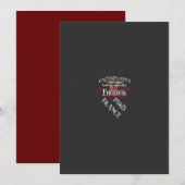 ダン船長の浮遊Uボートビストロパリ 招待状 (正面/裏面)