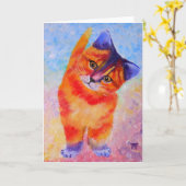 ダン！グリーティングカード カード (黄色い花)