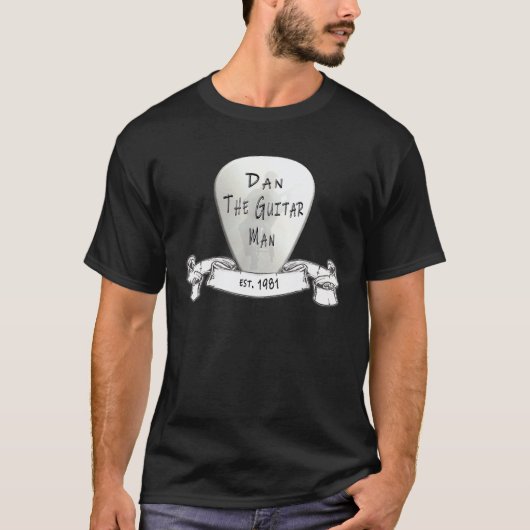 ダン・ザ・ギターマン Tシャツ (正面)