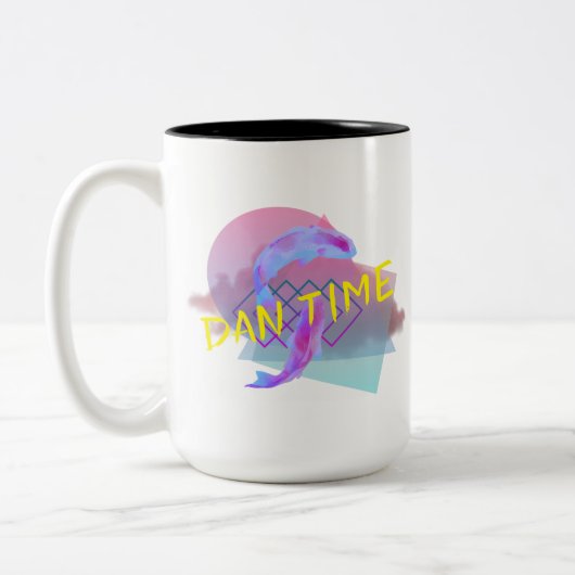 ダン·タイム·マグ ツートーンマグカップ (左)
