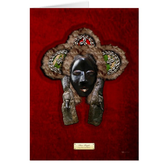 ダン・ディーン・ラング・マスク・オン・レッド・ベルベット (正面)