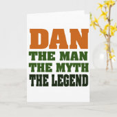 ダン-人、神話、伝説! カード (黄色い花)