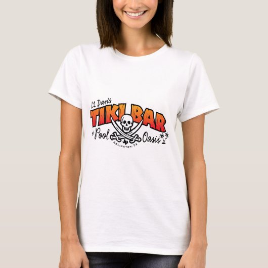 ダンTiki Bar Lt及びプールのオアシスの商品 Tシャツ (正面)