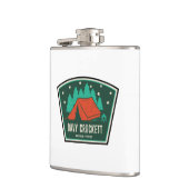 ダヴィクロケット国立森林キャンプ フラスク (左)