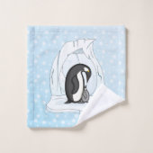 ダヴィンとアニー・ザ・ペンギンのタオル・セット バスタオルセット (ウォッシュタオル)