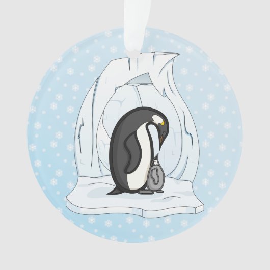 ダヴィンアンドアニーザペンギンアクリルオーナメント オーナメント (正面)