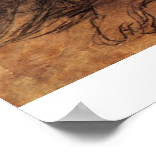 ダヴィンチのマリア、キリスト、聖アン、聖ヨハネ ポスター (角)