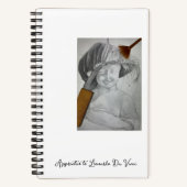 ダヴィンチの見習いスケッチブック ノートブック (正面)