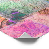 ダヴィンチベジタリアン引用文 ポスター (角)