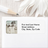 ダヴィンチホース勉強ルネッサンススケッチファインアート ラベル (インサイチュ)