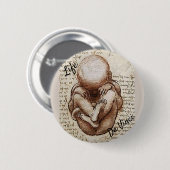 ダヴィンチライフ 缶バッジ (正面&裏面)