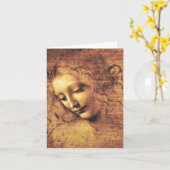 ダヴィンチラスカピリアタノートカード カード (黄色い花)