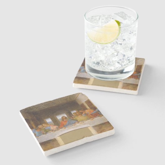 ダヴィンチラストセフファインアートクラシック ストーンコースター (横)