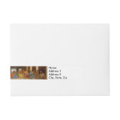 ダヴィンチラストセフファインアートクラシック ラップアラウンド宛名ラベル (正面)