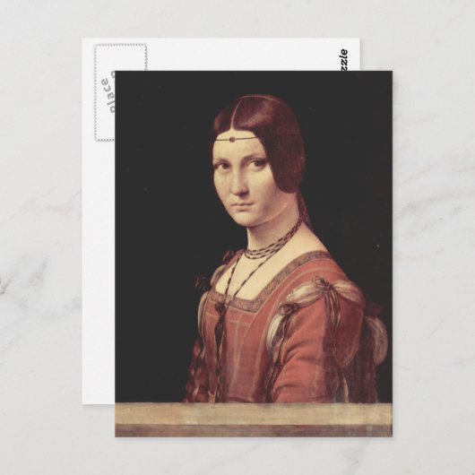 ダヴィンチレオナルドラベルフェロンニエール ポストカード (正面/裏面)