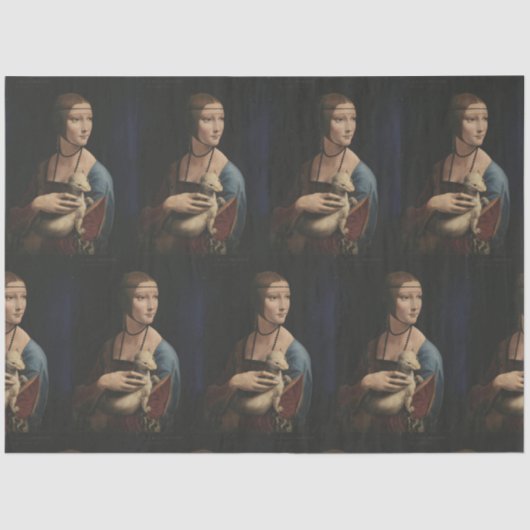 ダヴィンチレディとアルミンティッシュペーパー 薄葉紙 (正面)