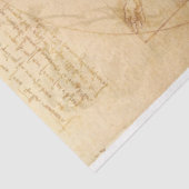 ダヴィンチヴィトゥルヴィアンマンデクページ紙 薄葉紙 (詳細)