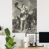 ダヴィー・クロケット大佐1839 ポスター (ホームオフィス)