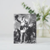 ダヴィー・クロケット大佐 ポストカード (スタンド正面)