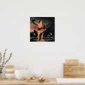 ダヴィー・クロケット「どうぞ…」 ウィズダム引用文ポスター ポスター (キッチン)