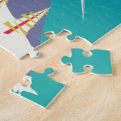 ダヴォススイスアルプス ジグソーパズル (側面)