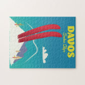 ダヴォススイスアルプス ジグソーパズル (横)